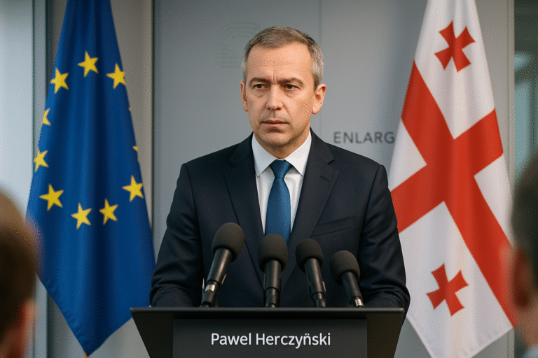 découvrez l'allocution de l'ambassadeur de l'ue pawel herczynski lors de la conférence de presse dédiée à la publication du rapport 2025 sur l'élargissement de l'union européenne en géorgie, mettant en lumière les avancées et les perspectives de coopération.