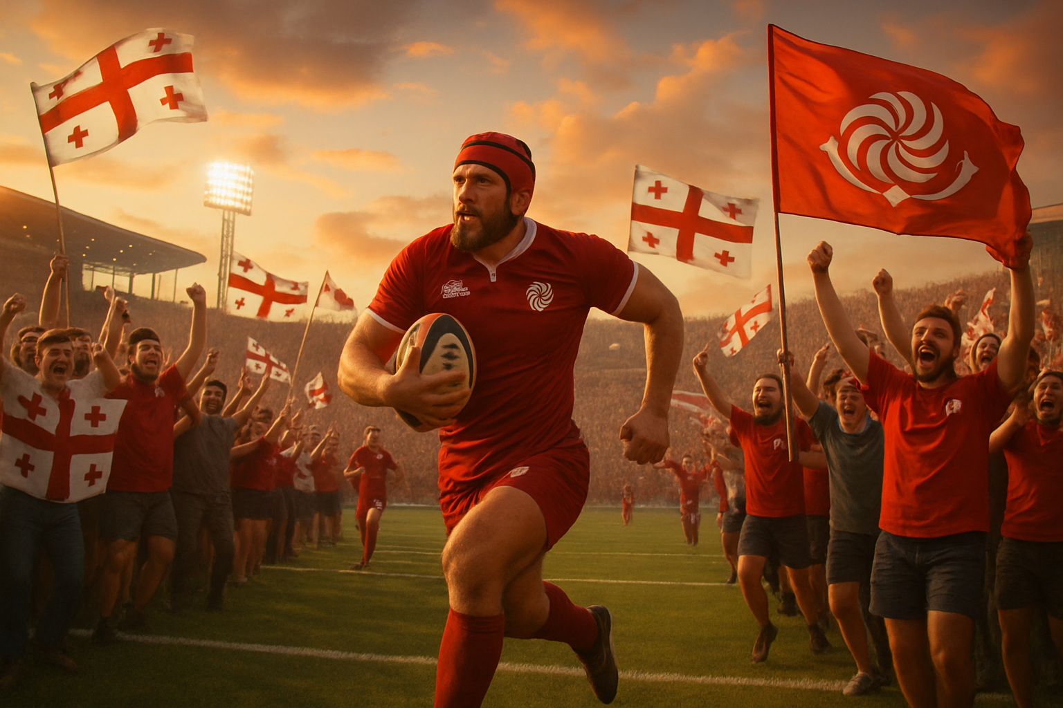 cockerill (géorgie) défie le pays de galles et vise un play-off décisif pour intégrer le prestigieux tournoi des 6 nations.