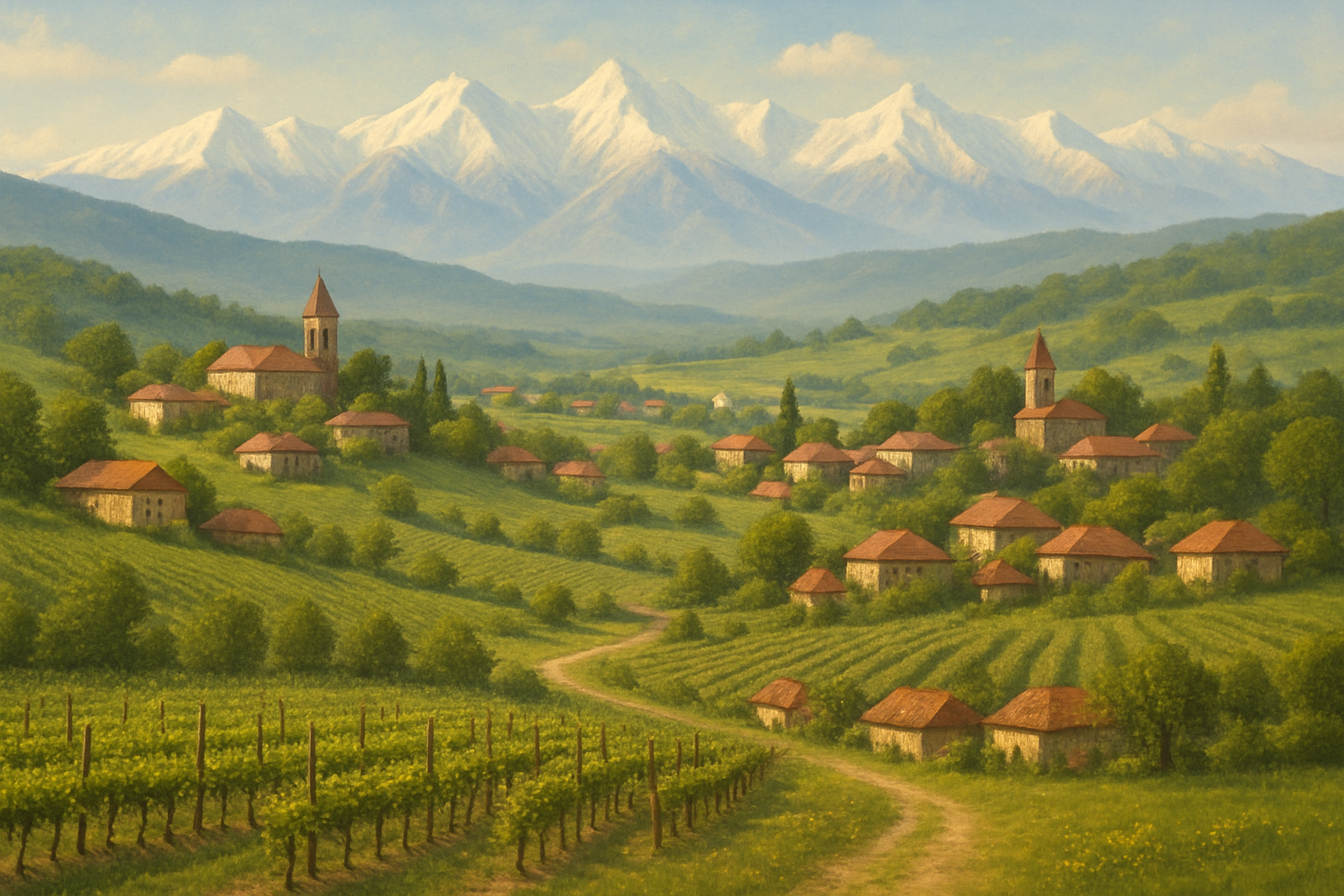 explorez la géorgie à travers son paysage politique, ses relations avec l'union européenne, sa géographie unique, son économie dynamique et son riche héritage historique.