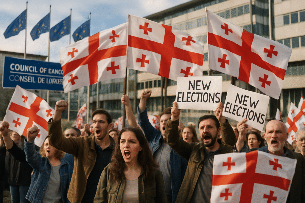 découvrez pourquoi la géorgie a décidé de quitter l'assemblée parlementaire du conseil de l'europe (apce) et l'appel fort lancé pour organiser de nouvelles élections démocratiques dans le pays.