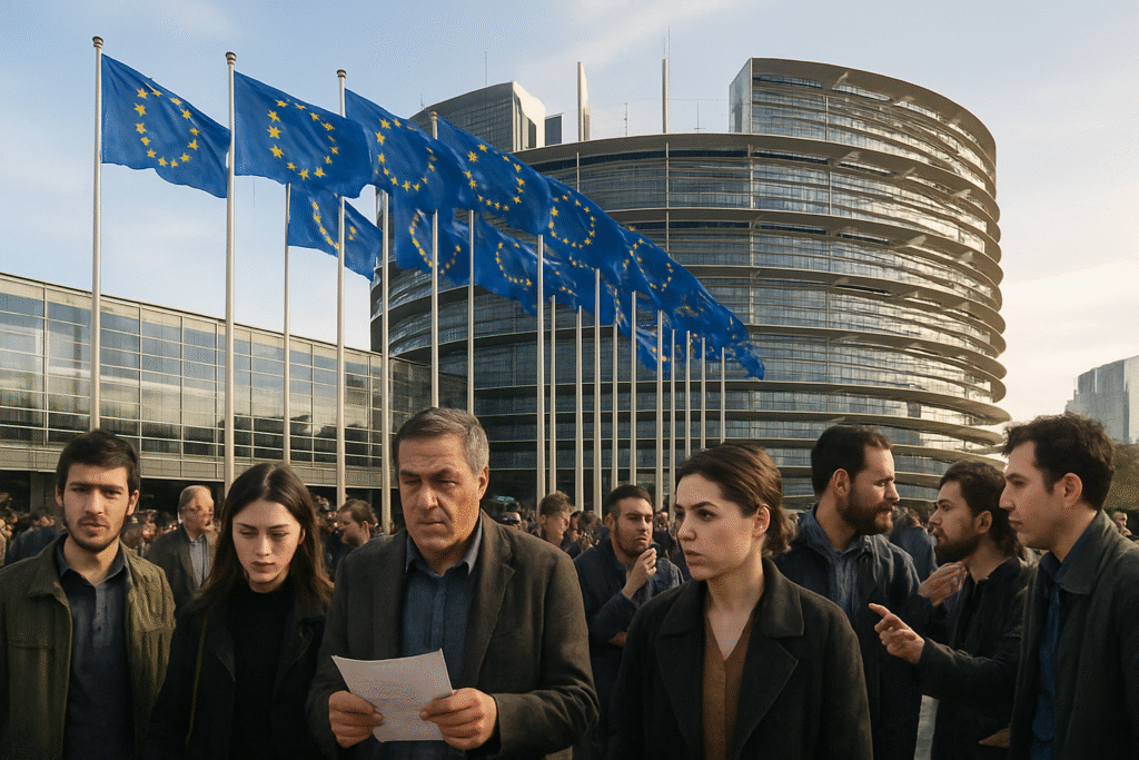 le parlement européen appelle la géorgie à tenir de nouvelles élections afin de garantir la transparence et renforcer la démocratie dans le pays.