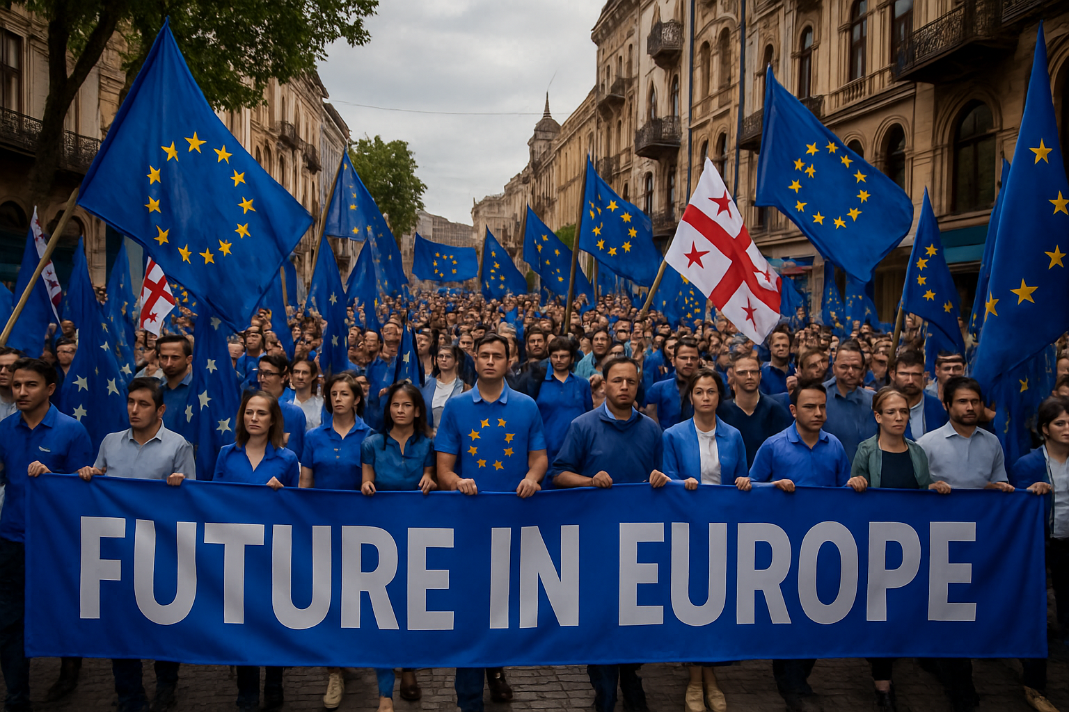 découvrez les dernières manifestations pro-européennes qui secouent plusieurs pays d'europe centrale et orientale, reflétant l'aspiration à une intégration plus forte au sein de l'union européenne.