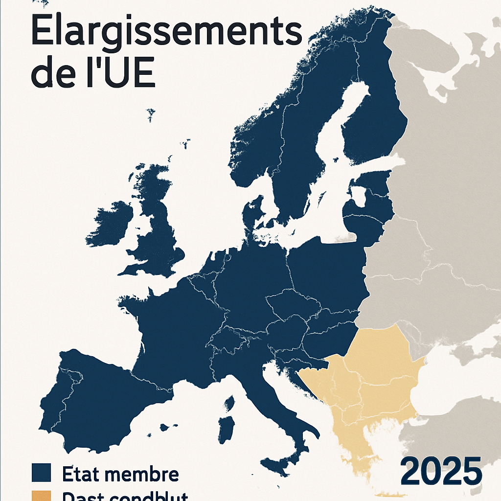 découvrez un panorama complet des pays membres et des candidats à l'adhésion à l'union européenne, leur statut actuel et les enjeux politiques.