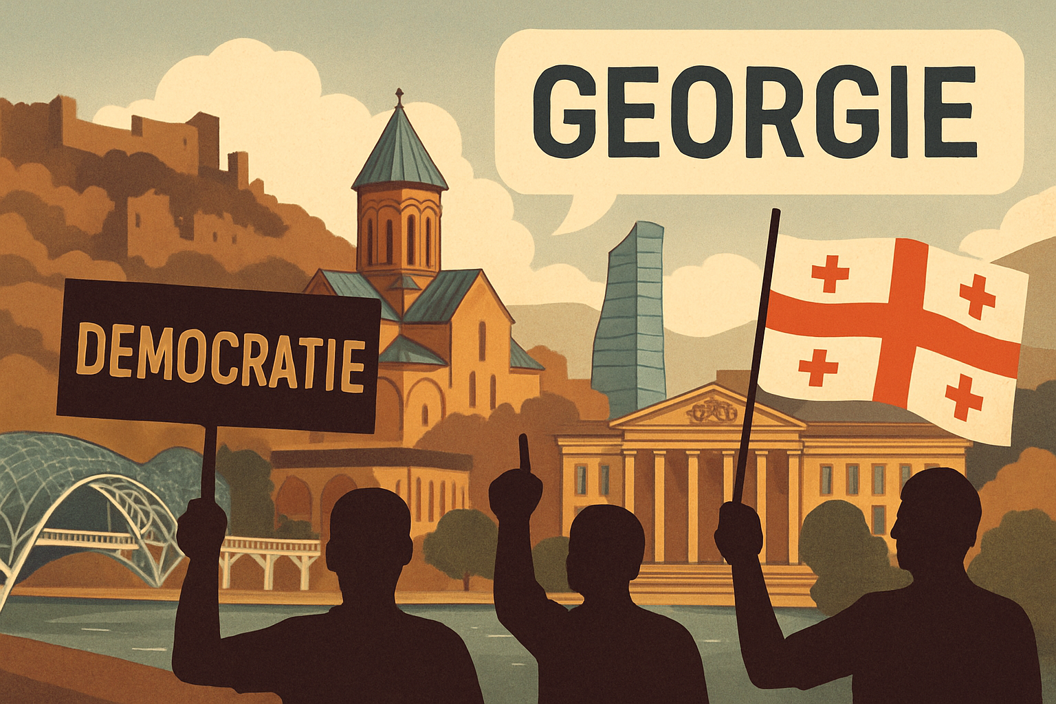 découvrez l'analyse approfondie de la dérive autoritaire en géorgie, où le régime prorusse impose une dictature impitoyable, au cœur du dernier épisode du podcast europe.