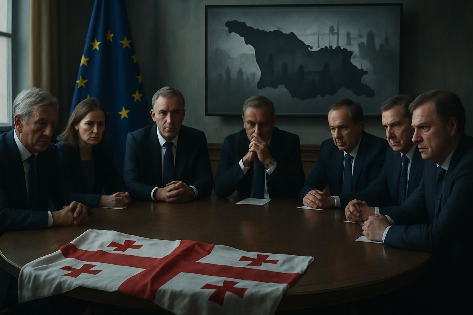 Conseil de l&rsquo;UE : L&rsquo;adhésion de la Géorgie à l&rsquo;UE freinée par un recul démocratique