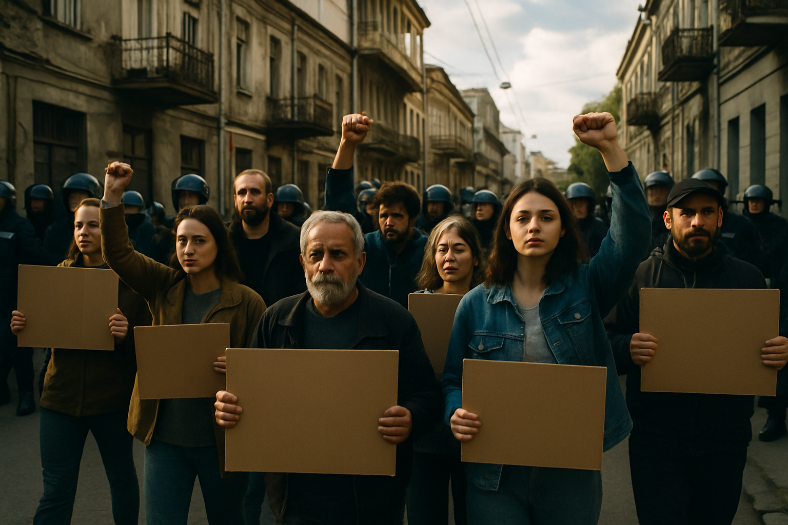 En Géorgie, la répression met à l&rsquo;épreuve la résilience du mouvement de contestation