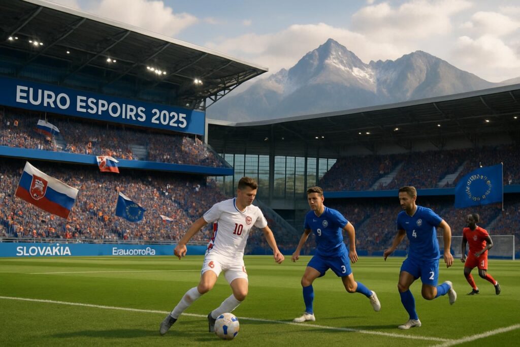 découvrez notre guide complet de l'euro espoirs 2025 en slovaquie : infos clés, équipes participantes, calendrier et tout ce qu'il faut savoir sur ce championnat prometteur.