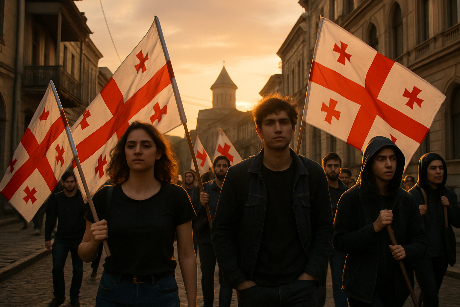 découvrez comment la nouvelle génération en géorgie fait face aux ambitions russes pour protéger et construire un avenir souverain et prometteur.