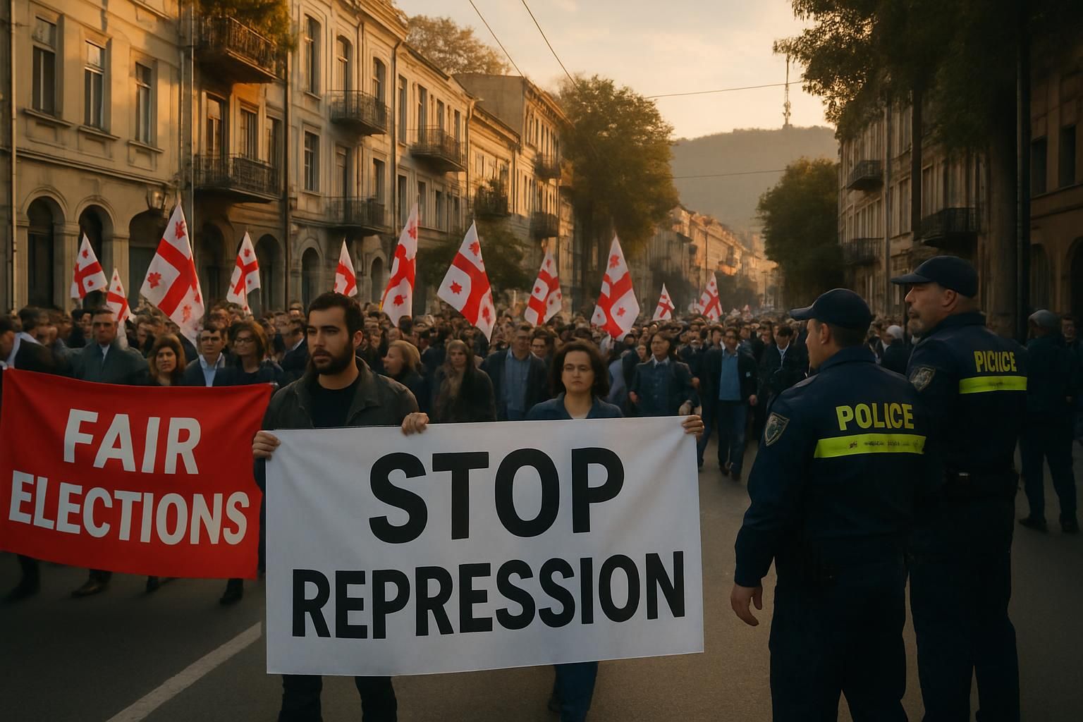 découvrez comment la victoire du parti au pouvoir lors des élections locales en géorgie a conduit à une répression des manifestations, analysant les enjeux politiques et sociaux actuels.