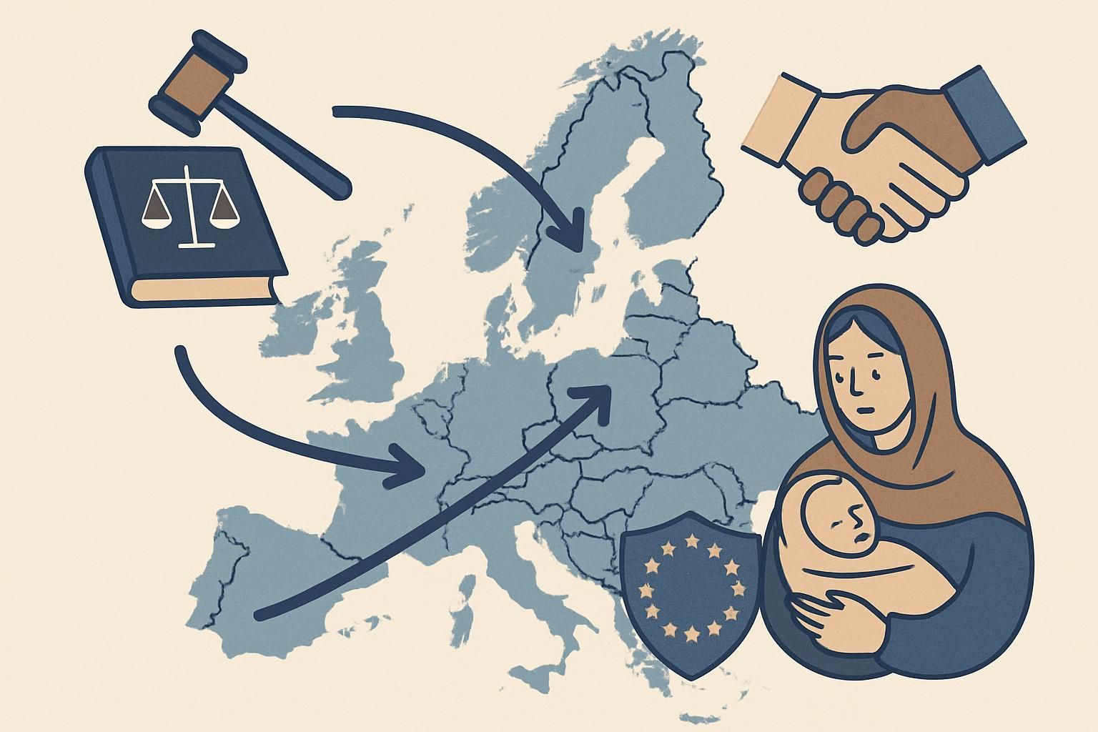 l'union européenne prépare une liste de 'pays sûrs' pour faciliter les procédures migratoires, avec la géorgie en possible candidate, renforçant ainsi la gestion des flux migratoires.