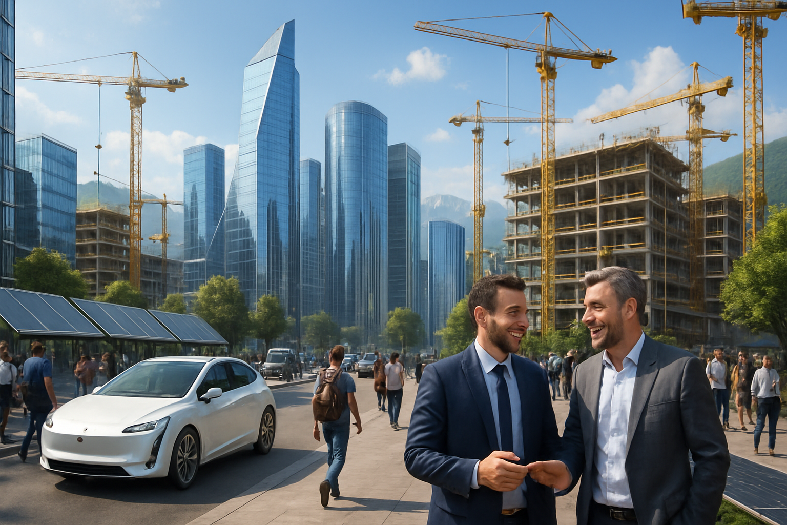 La Géorgie en pleine expansion : l&rsquo;UE prévoit une croissance de 7,3 % en 2025, surpassant tous les pays candidats