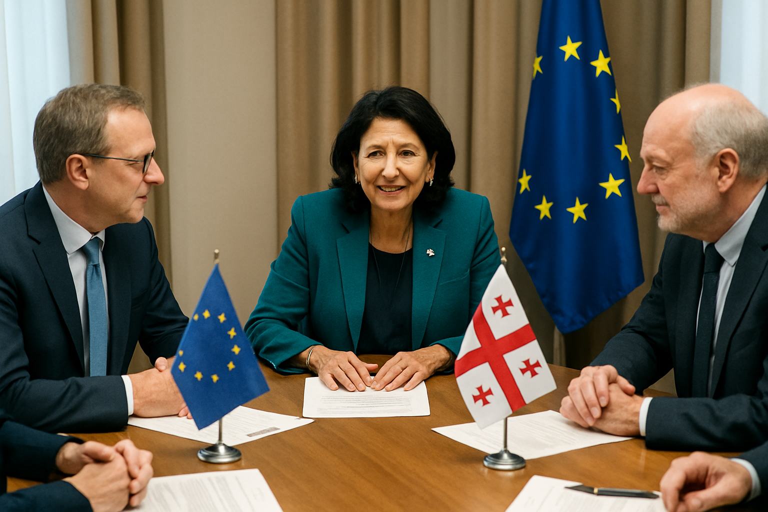 salomé zourabichvili déplore le manque d'audace de l'europe et souligne la difficulté à envisager l'avenir avec courage, appelant à une vision plus ambitieuse pour le continent.