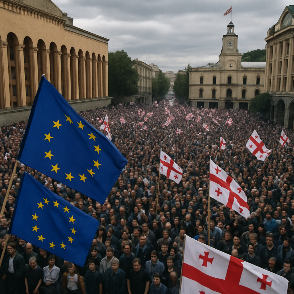 découvrez pourquoi la crise des droits en géorgie nécessite une réponse immédiate de l'union européenne pour préserver la démocratie et les droits fondamentaux.