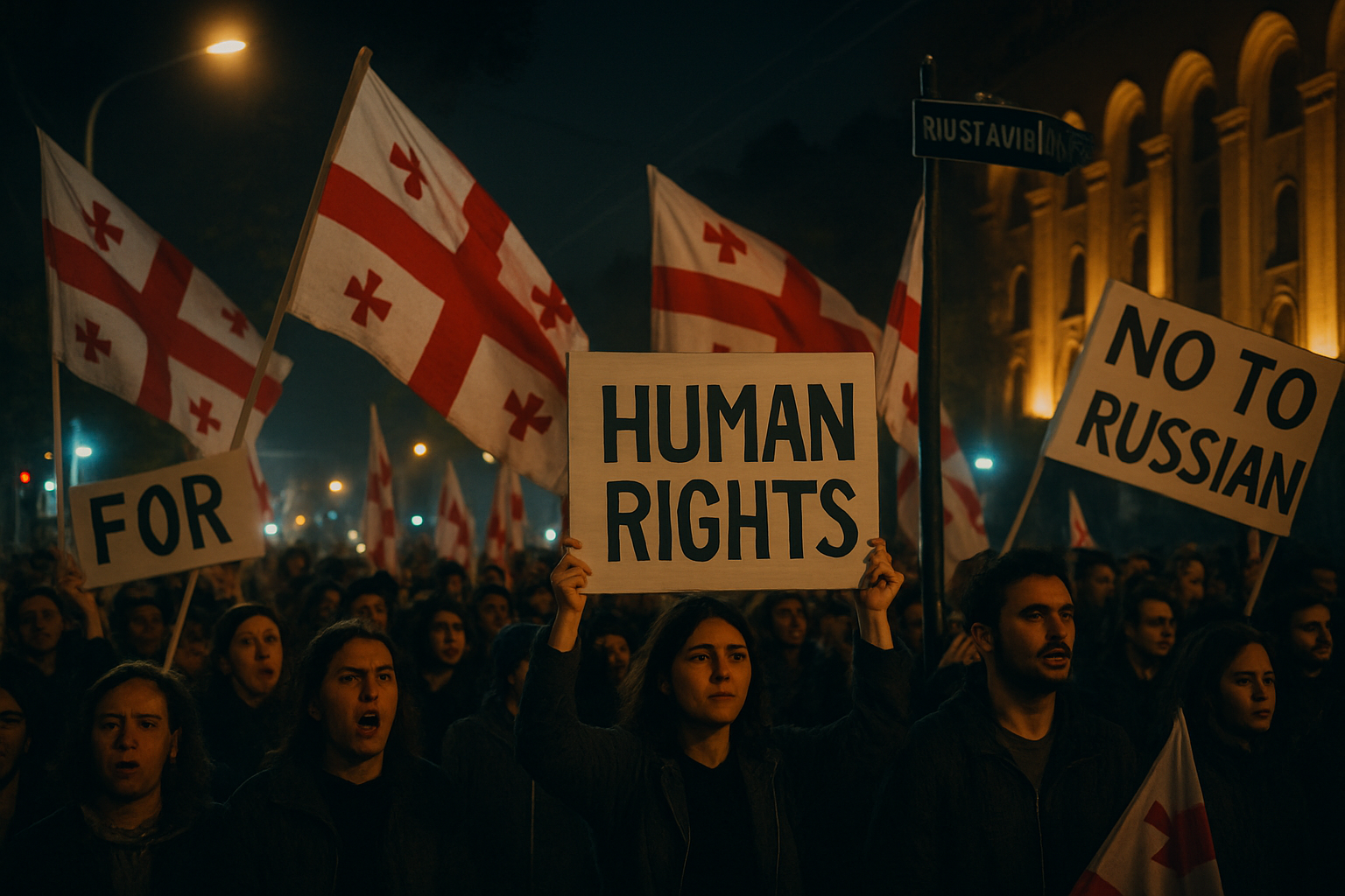 découvrez le témoignage poignant des prisonniers d’opinion en géorgie, illustrant un an de résistance inébranlable face à l’adversité politique et sociale.