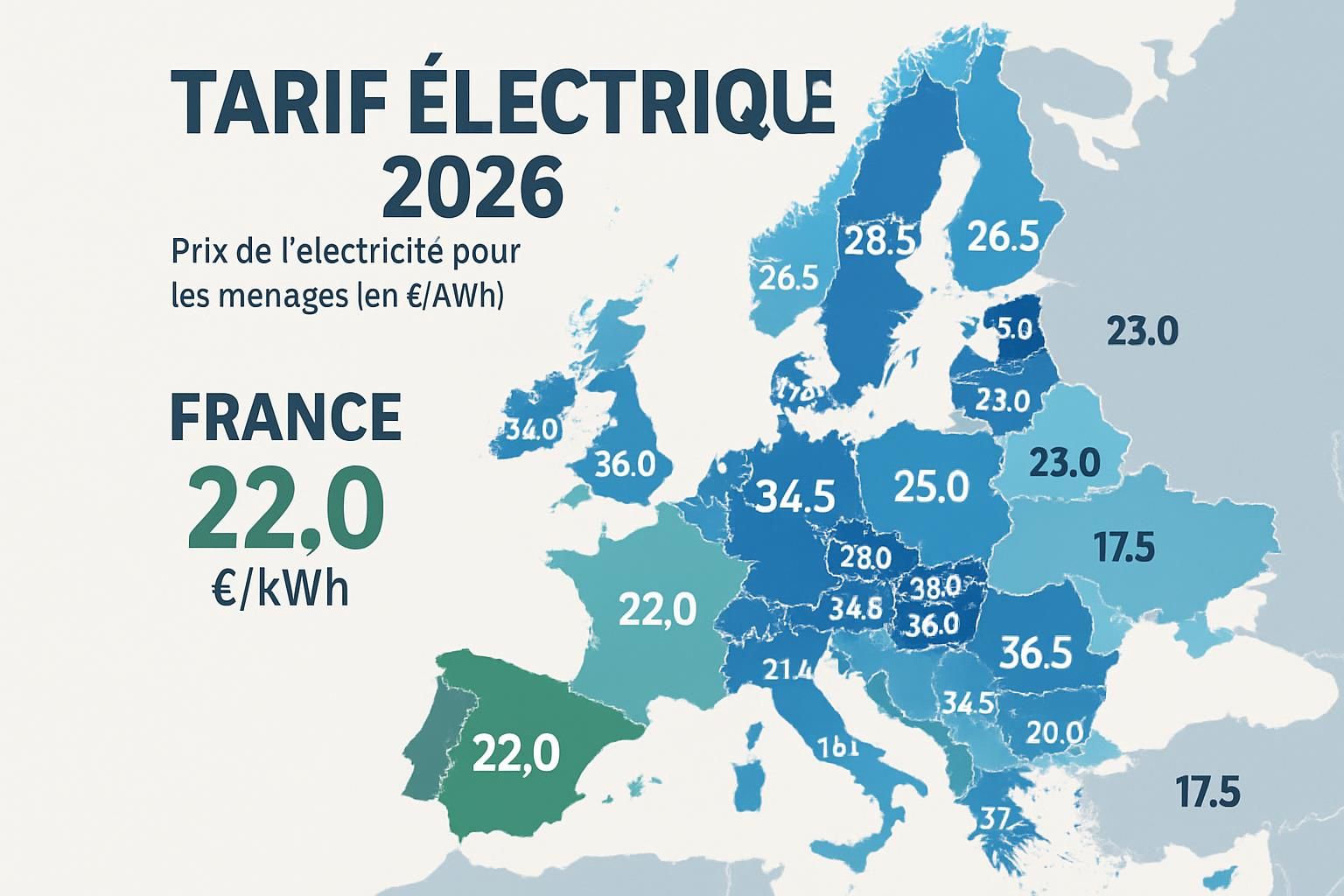 découvrez une analyse comparative détaillée des tarifs de l'électricité entre la france et les autres pays européens pour mieux comprendre les différences de coûts et leurs impacts.