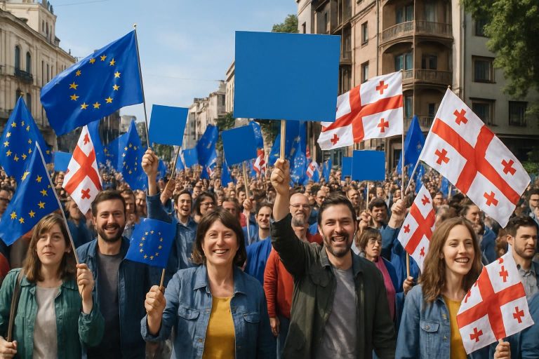 découvrez comment la vague pro-européenne prend de l'ampleur dans les rues de géorgie, reflétant un élan citoyen vers une intégration européenne renforcée.