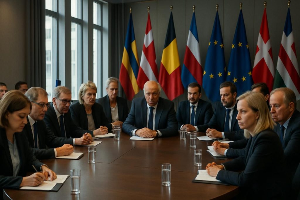 les ministres des affaires étrangères de l’ue expriment une vive inquiétude concernant la dégradation récente de la situation en géorgie, appelant à un dialogue constructif et à la stabilité dans la région.