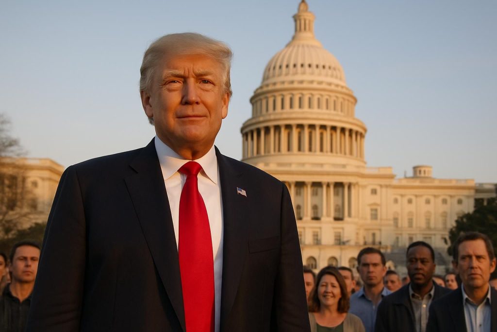 découvrez les opinions des américains sur le 'nouvel âge d'or' de donald trump au capitole et ce que cela signifie pour la politique américaine actuelle.