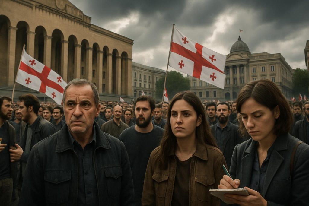 analyse de la crise politique en géorgie et exploration des perspectives pour l'avenir du pays face aux défis actuels.