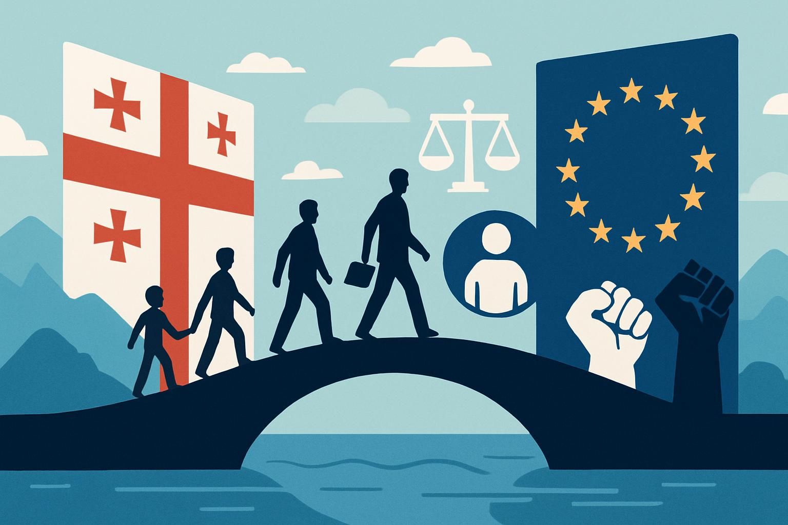 découvrez les menaces pesant sur le régime sans visa entre la géorgie et l'union européenne, liées aux préoccupations croissantes concernant la régression démocratique dans le pays.
