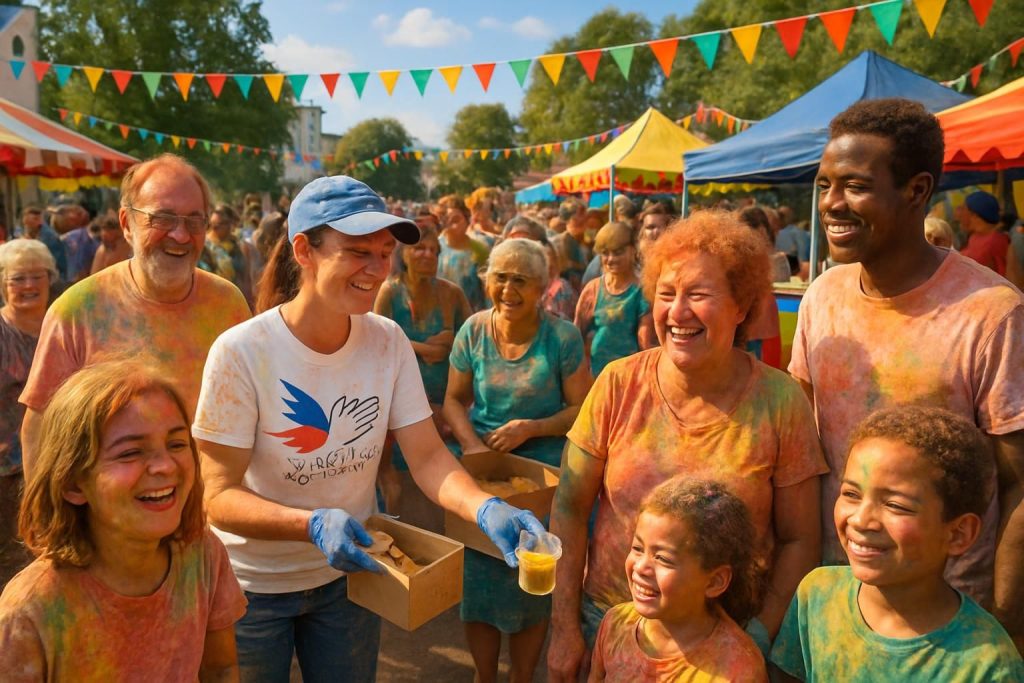 découvrez le succès éclatant de la fête des couleurs du secours populaire à limoges, un événement vibrant célébrant la solidarité et les engagements communautaires.