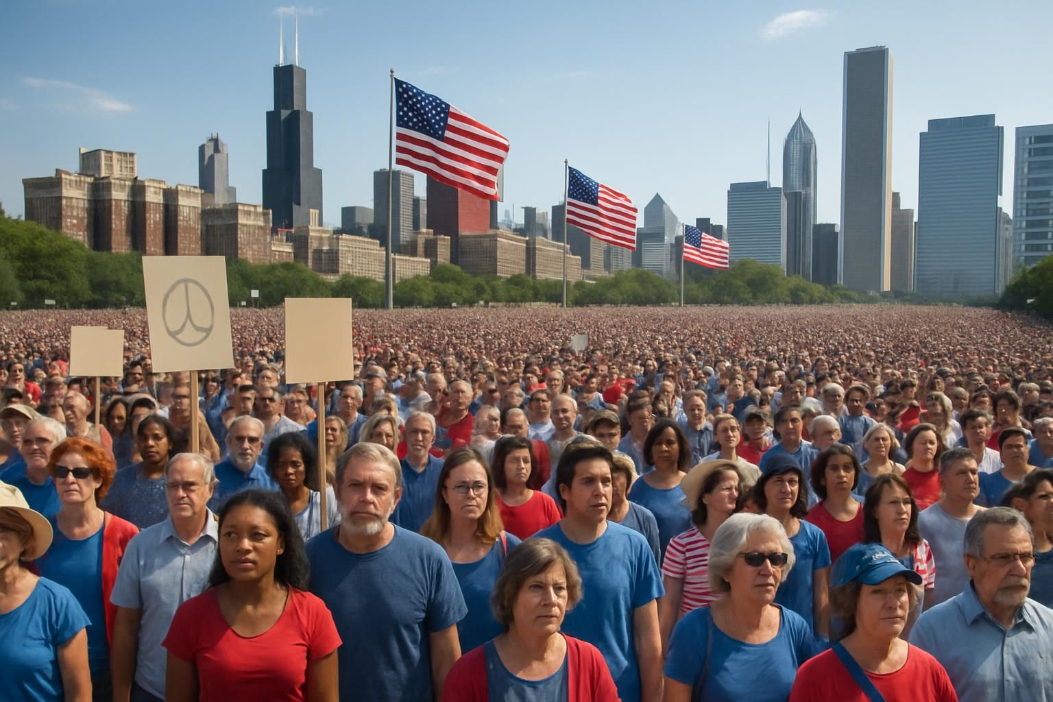 « Pas de rois, pas d&rsquo;ICE, pas de guerre » : des millions d&rsquo;Américains unis dans une vaste mobilisation contre Trump