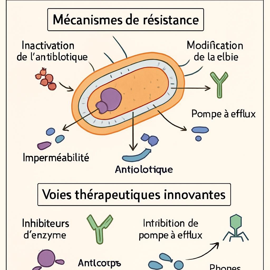 découvrez les dernières avancées et approches innovantes pour lutter contre la résistance aux antibiotiques et améliorer les traitements médicaux.