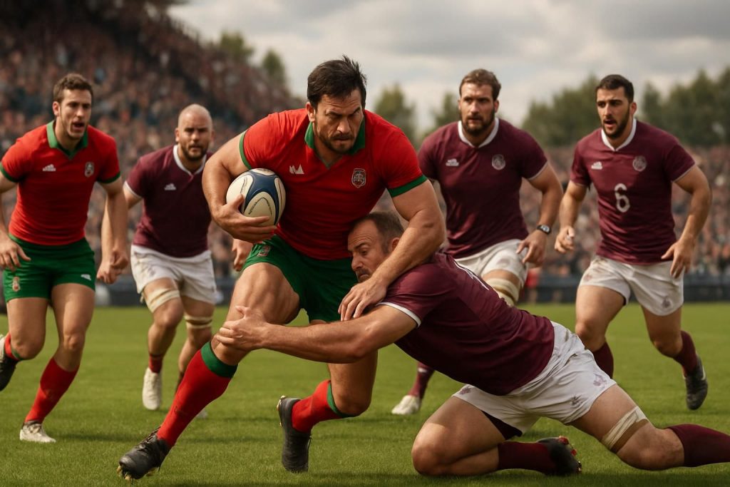 découvrez comment le portugal a réussi à renverser la géorgie et à s'imposer lors du rugby europe championship dans un match intense et spectaculaire.