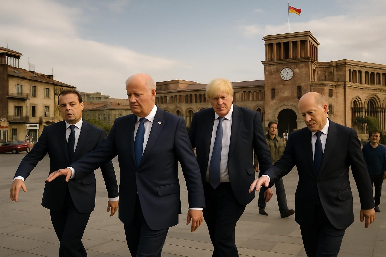 à erevan, le ballet des dirigeants occidentaux souligne un désintérêt inquiétant pour l'avenir de l'arménie, mettant en lumière les enjeux politiques et sociaux cruciaux du pays.