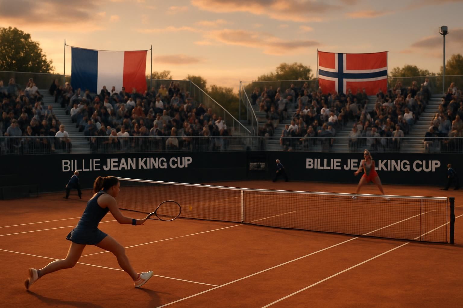 découvrez comment la france a débuté la coupe billie jean king en remportant une victoire décisive contre la norvège, portée par jeanjean et son équipe.
