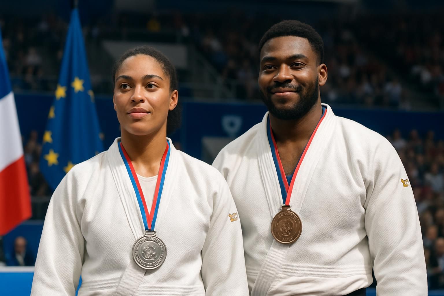 Euro de judo : Melkia Auchecorne remporte l&rsquo;argent tandis que Maxime-Gaël Ngayap Hambou s&rsquo;adjuge le bronze