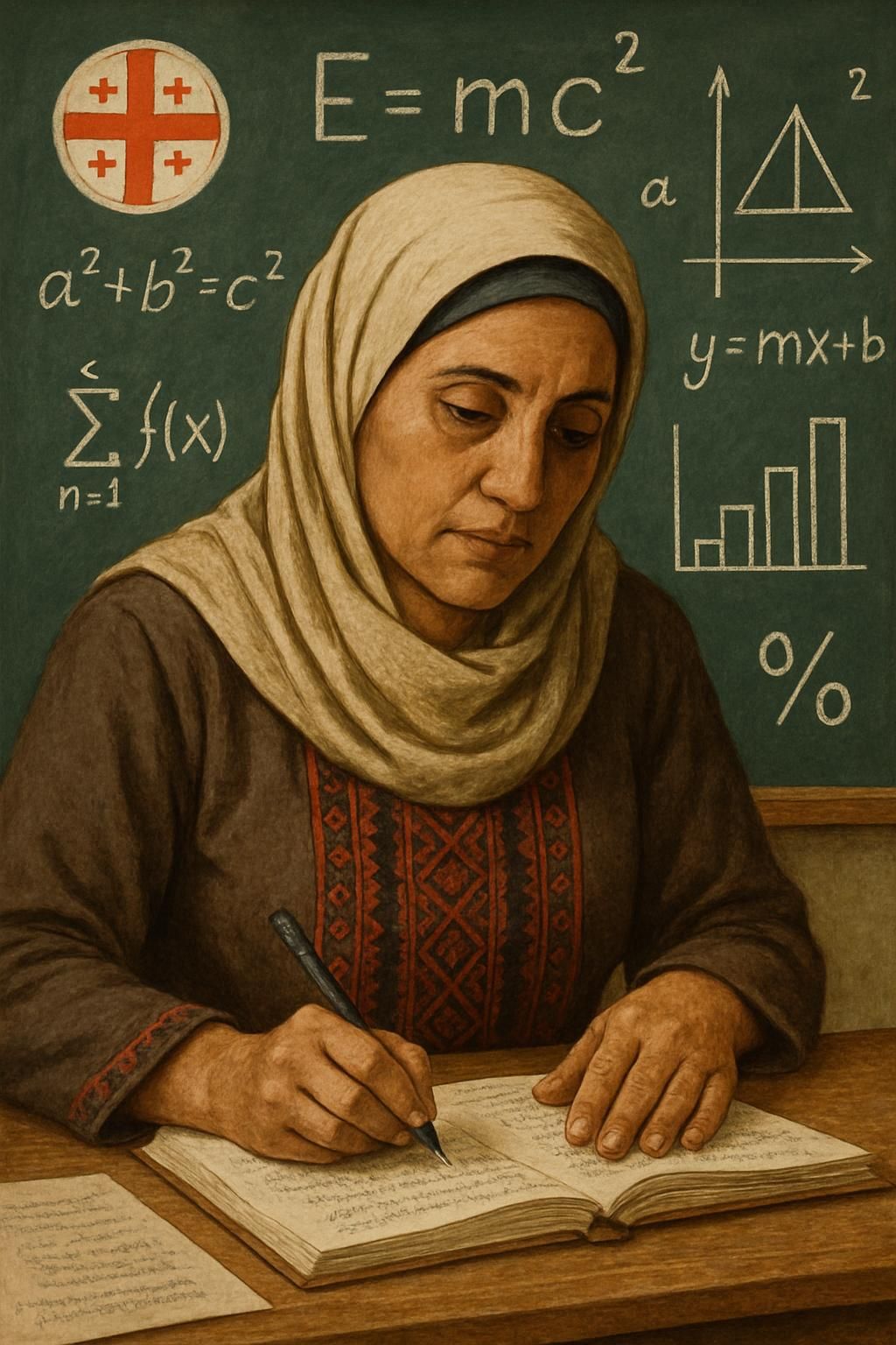 découvrez le parcours inspirant d'une réfugiée devenue professeure de maths en géorgie, qui reprend ses études avec une détermination sans faille pour s'intégrer pleinement.