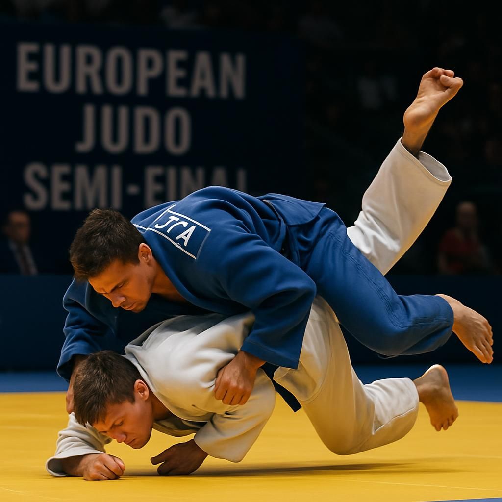 judo : joan-benjamin gaba éliminé en demi-finales de l’euro, tandis que manon deketer se démarque brillamment en finale, offrant un spectacle intense et prometteur.