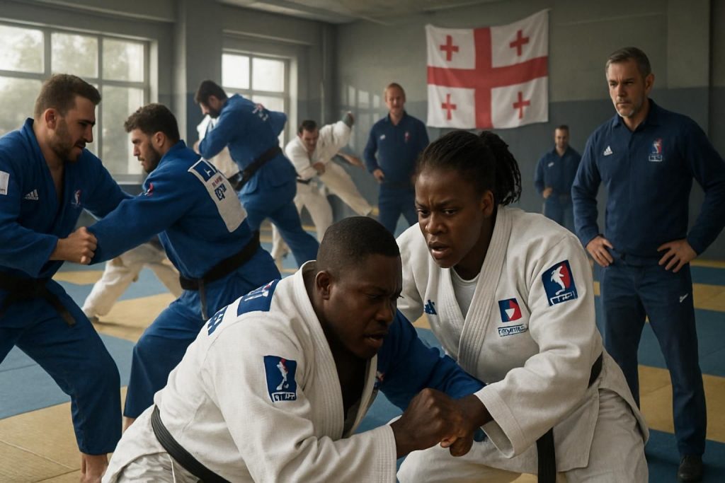 découvrez comment l'équipe de france de judo se prépare à conquérir les titres européens lors de la compétition en géorgie, avec ambition et détermination.