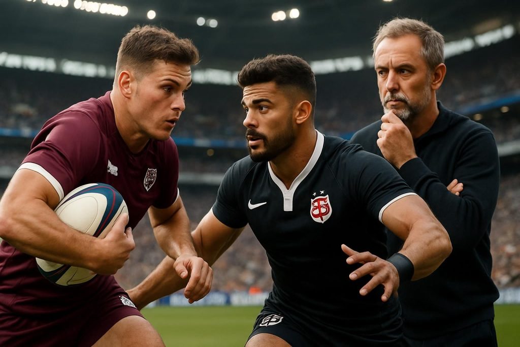 découvrez l'analyse d'ugo mola sur le potentiel exceptionnel de matthieu jalibert et romain ntamack, deux talents clés du choc ubb - stade toulousain.