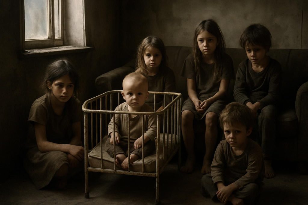 une mère abandonne ses six enfants pendant 12 heures sans leur donner à manger, entraînant une tragédie pour son bébé d'un an. découvrez les détails de cette affaire bouleversante.