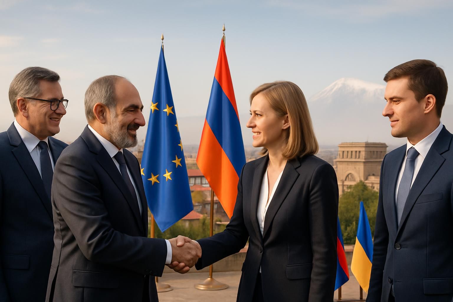 À Erevan, la Communauté politique européenne réaffirme son appui stratégique à l&rsquo;Arménie et à l&rsquo;Ukraine