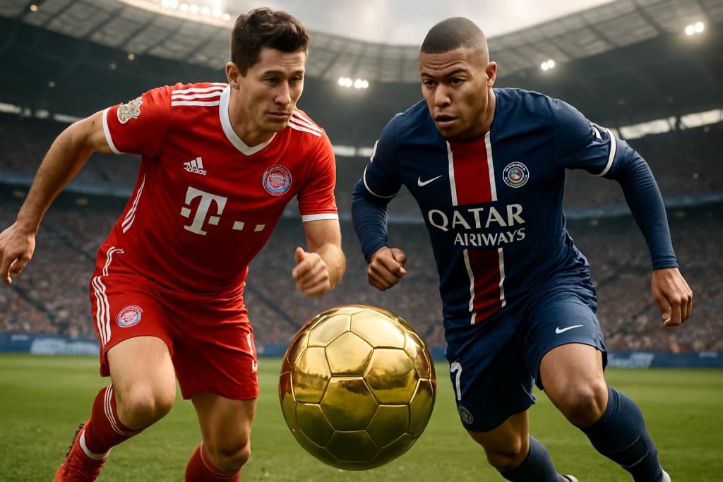 découvrez le choc exceptionnel entre bayern et psg, un duel d’étoiles emblématiques déterminant la course au prestigieux ballon d’or.