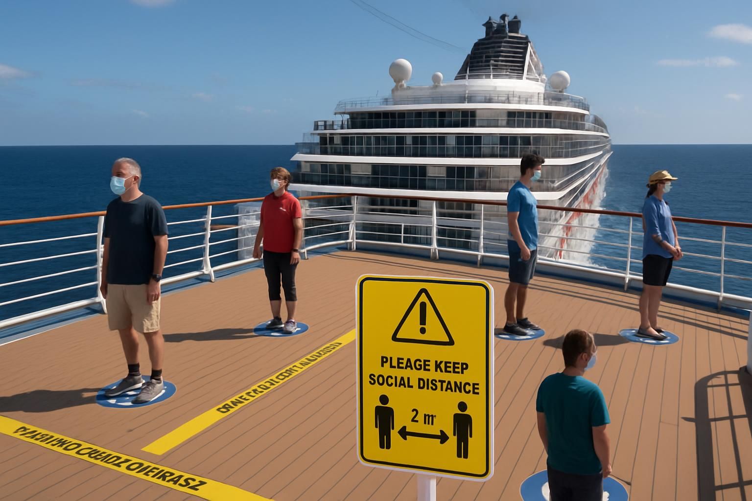 découvrez comment un navire de croisière peut rapidement devenir un foyer épidémique, de l'apparition des premiers signes aux évacuations organisées pour contenir la propagation.