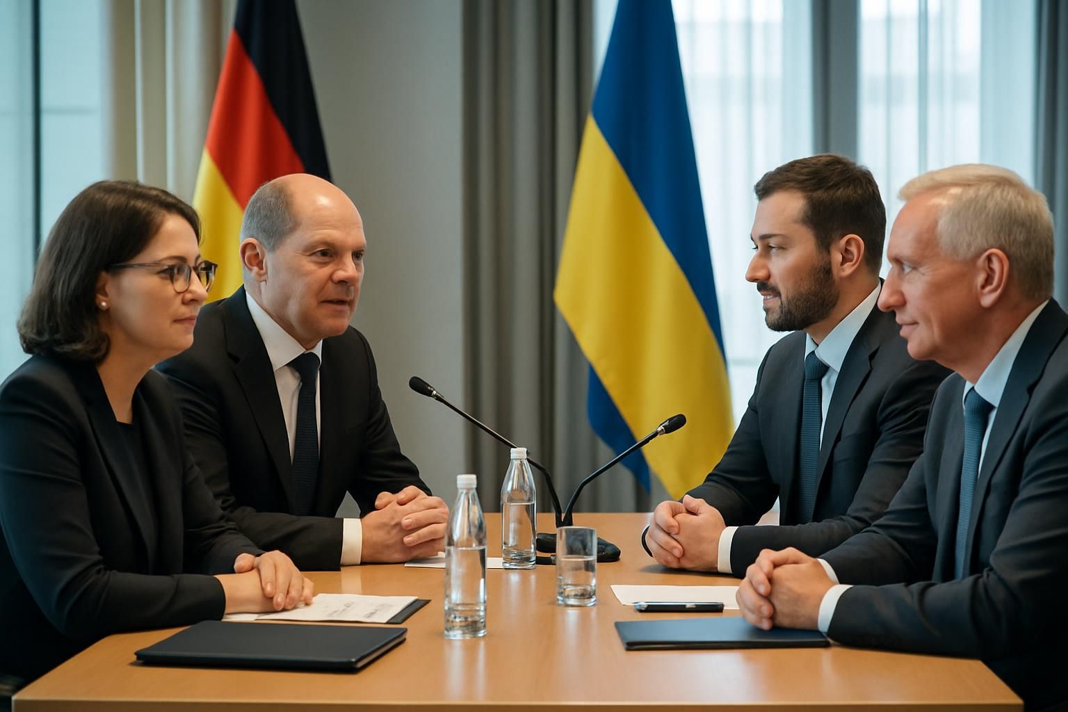 L&rsquo;Allemagne suggère un statut de « membre associé » pour l&rsquo;Ukraine en attendant son adhésion complète