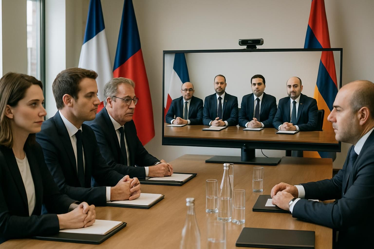 La France et l&rsquo;Arménie s&rsquo;apprêtent à sceller un accord de partenariat stratégique lors du deuxième jour de leur visioconférence
