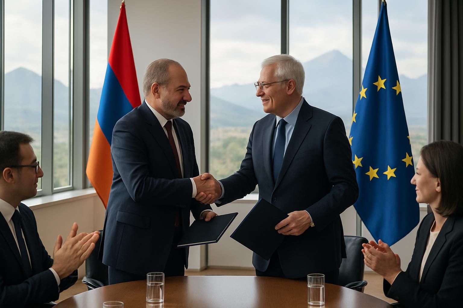 découvrez comment la première rencontre au sommet entre l'arménie et l'union européenne marque une étape clé pour renforcer la coopération et réduire l'influence russe dans la région du caucase.