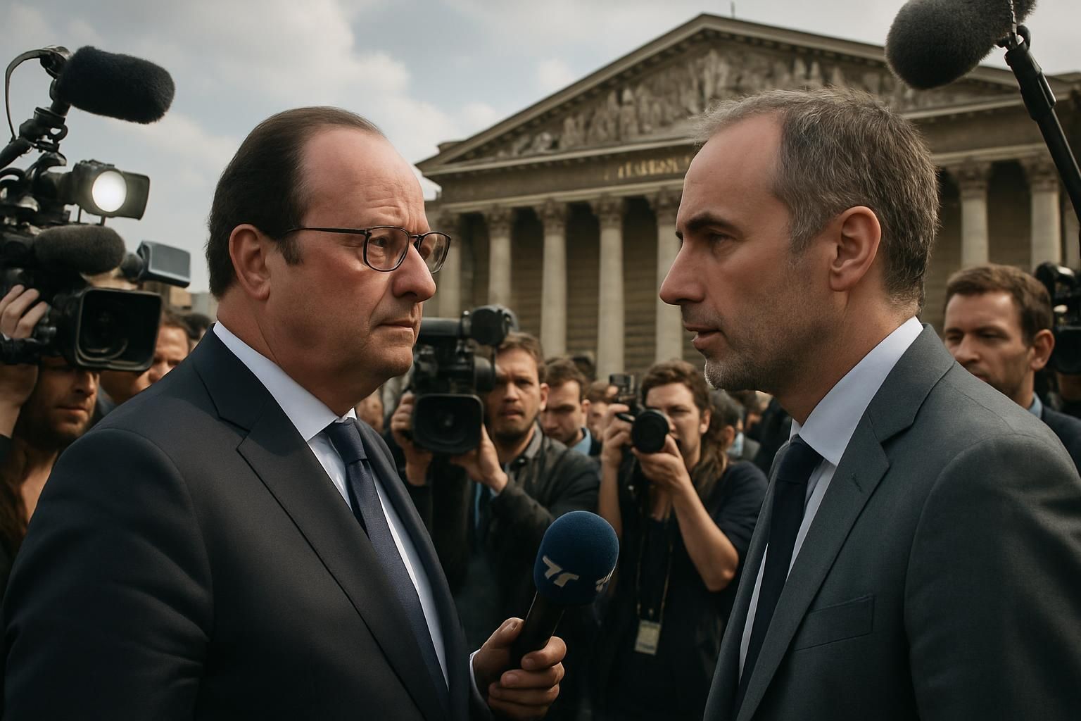 Présidentielle 2027 : François Hollande prêt à rappeler à Raphaël Glucksmann qui tient réellement les rênes