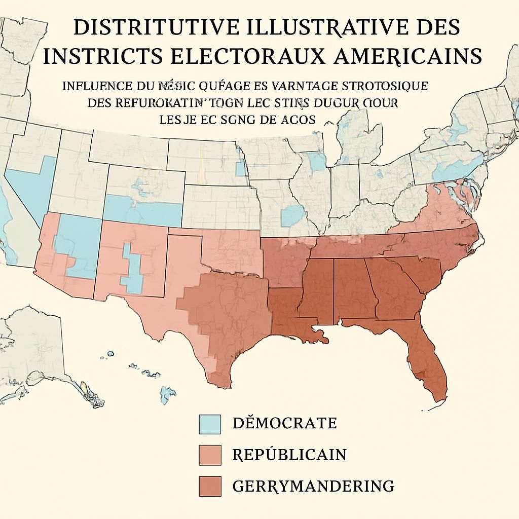 analyse de l'impact de la décision de la cour suprême sur la répartition électorale aux états-unis et l'avantage stratégique qu'elle confère aux républicains dans les prochaines élections.