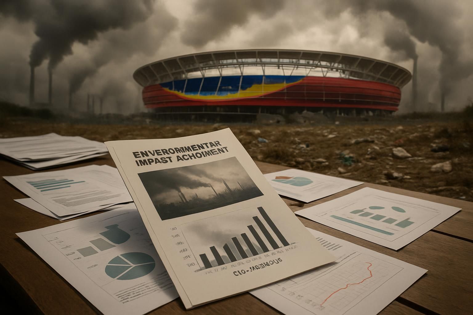 Un rapport dénonce la Coupe du monde la plus polluante jamais organisée, en contradiction avec les affirmations écologiques de la FIFA