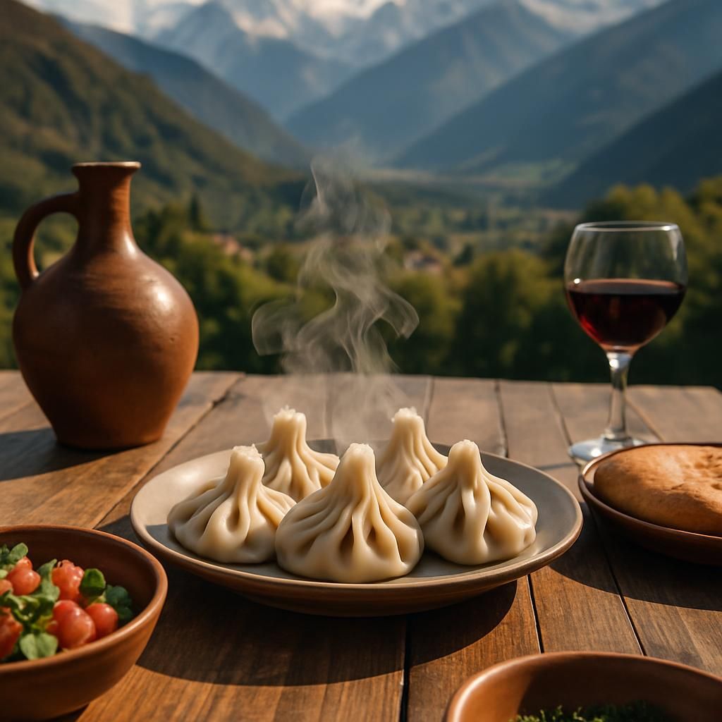 partez pour une exploration gourmande en géorgie avec l’épisode e41 de voyage en cuisine sur arte tv, et découvrez les secrets du khinkali, ce délice traditionnel géorgien.