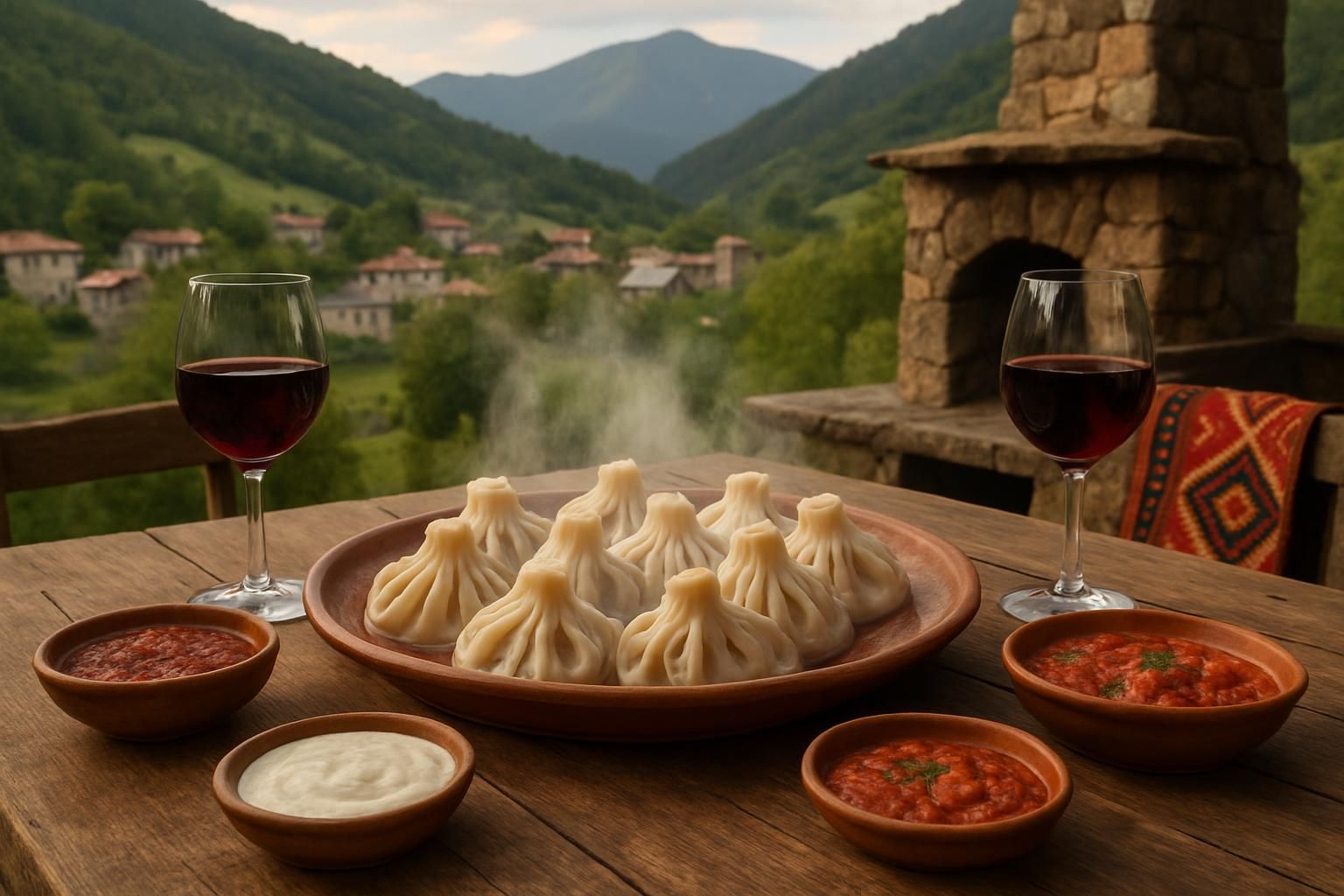 Exploration gourmande en Géorgie : À la découverte du khinkali dans l’épisode E41 de Voyage en cuisine sur Arte TV