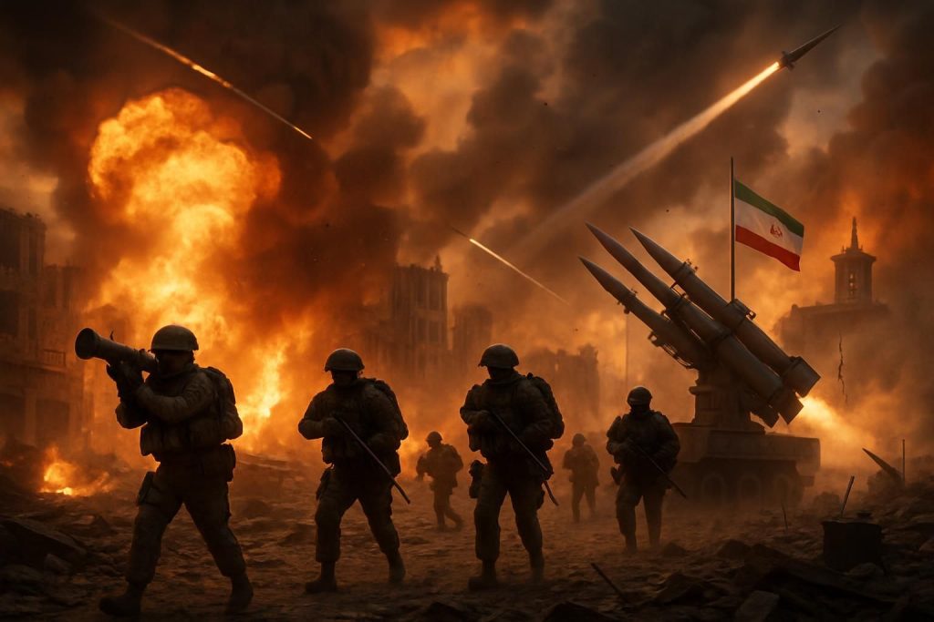 découvrez les récents affrontements au moyen-orient avec les nouvelles frappes américaines en iran et la riposte immédiate de téhéran, une escalade en temps réel qui inquiète la communauté internationale.