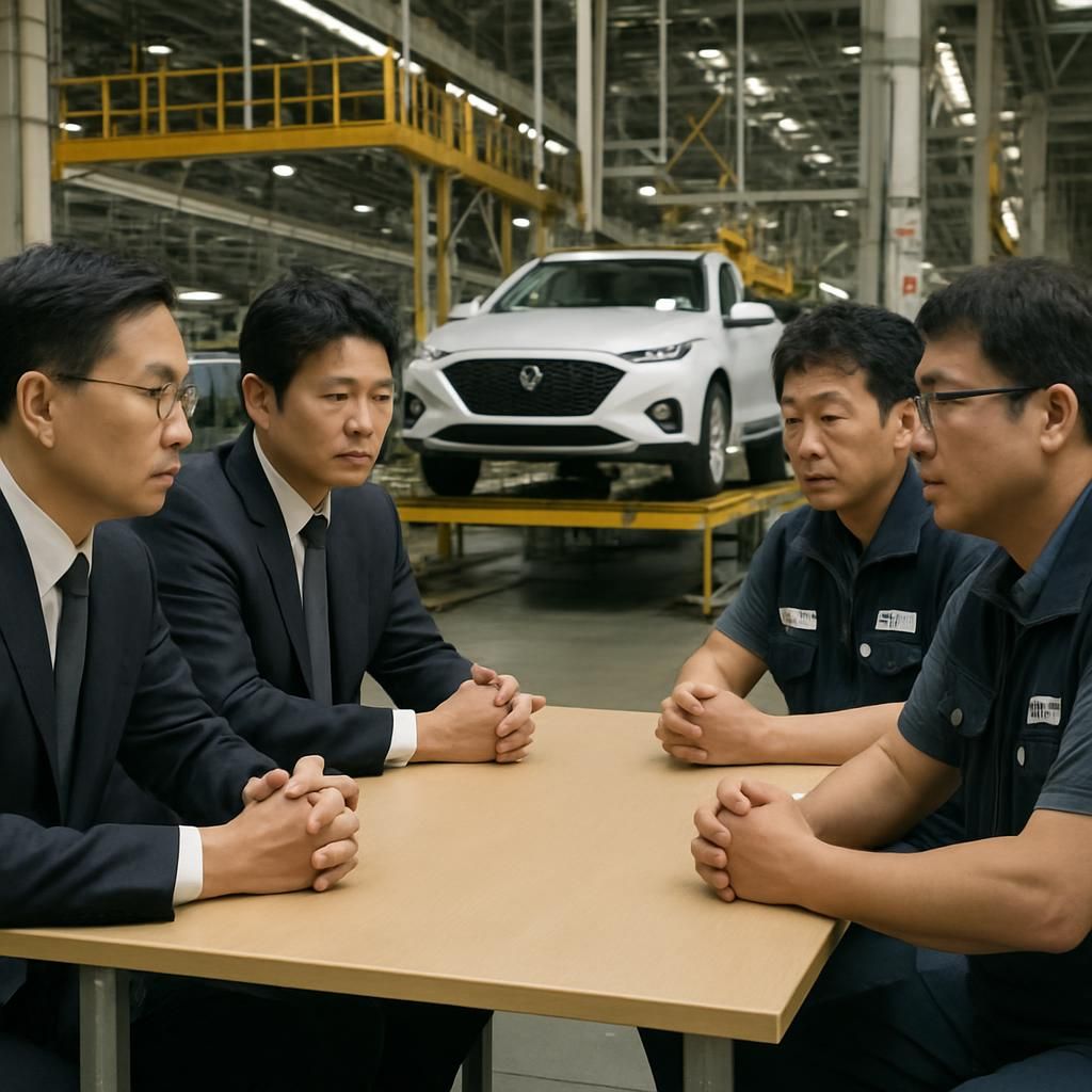 hyundai : le syndicat relance enfin les négociations pour améliorer les conditions de travail et trouver un accord bénéfique pour les employés.
