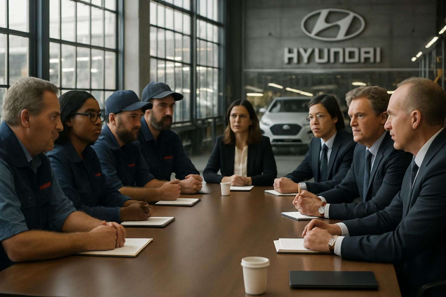 hyundai : le syndicat reprend enfin les négociations pour améliorer les conditions de travail et trouver un accord avec la direction.
